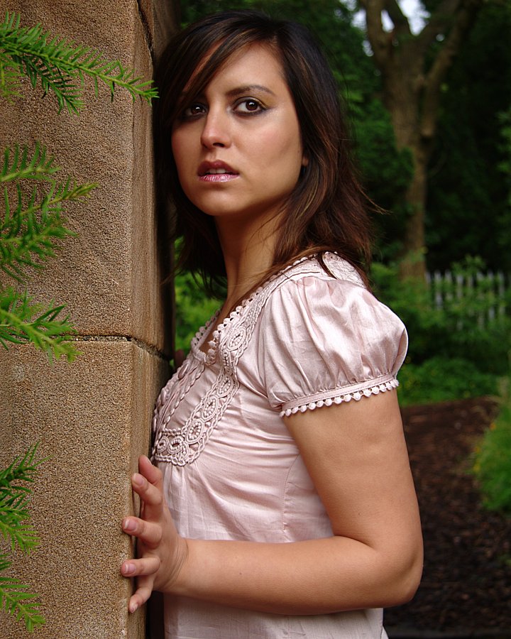 Female model photo shoot of chaz 101 in pollock gardens 