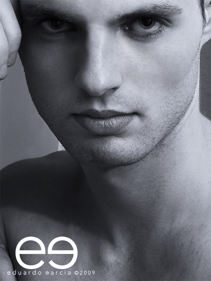 Male model photo shoot of Dominik Burget by eg in Miami, FL, makeup by Miriam Behar