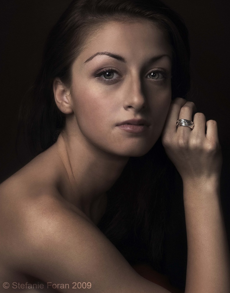 Female model photo shoot of Stef Foran in Sheridan College-Studio