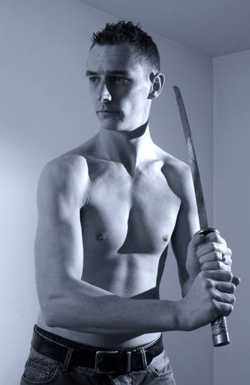 Male model photo shoot of blurob