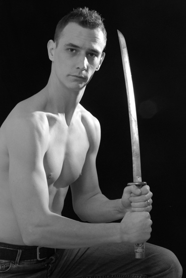 Male model photo shoot of blurob