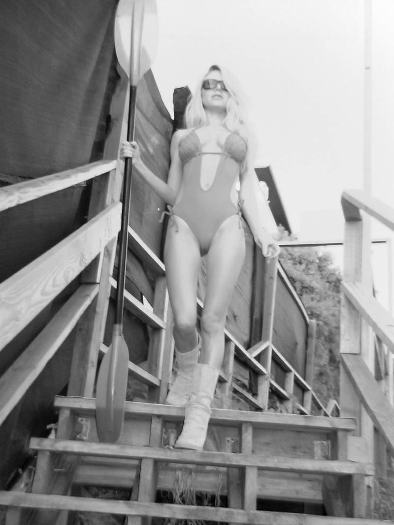 Female model photo shoot of Mallory-Sanderson in Malibu