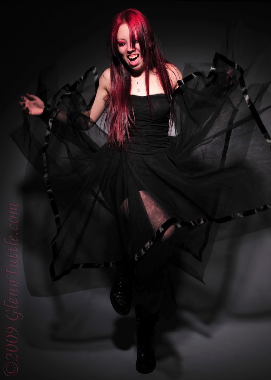 Female model photo shoot of Bloodless by Glenn T