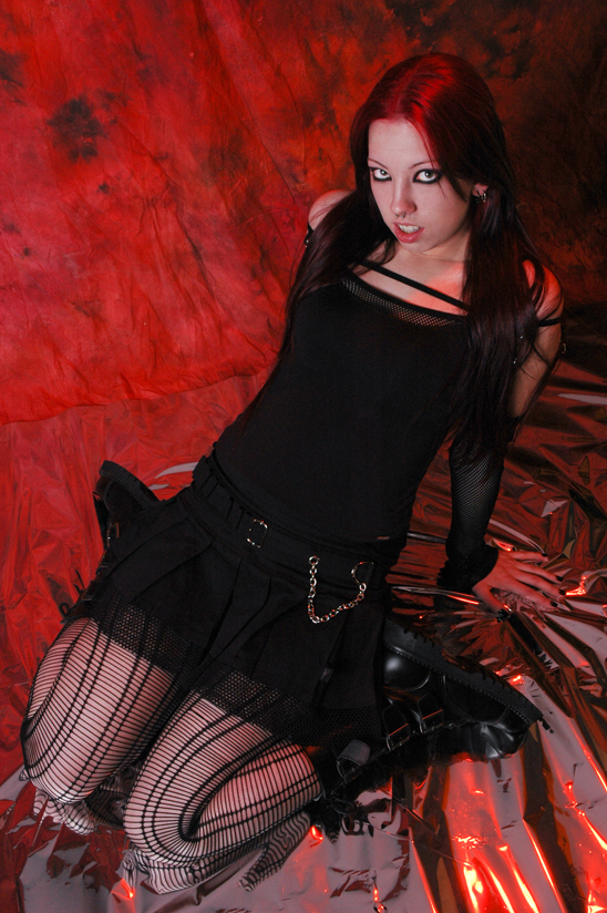 Female model photo shoot of Bloodless by Bill Tracy Photography