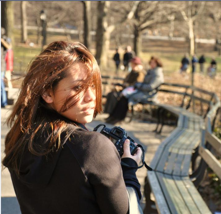 Female model photo shoot of Diem My in Central Park