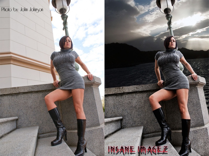 Female model photo shoot of Crystal Blis by JOHN JOHNSTON, retouched by Insane Imagez