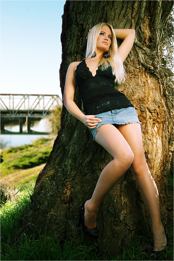 Male and Female model photo shoot of CoolStyle Photography and Uly in Sacramento River