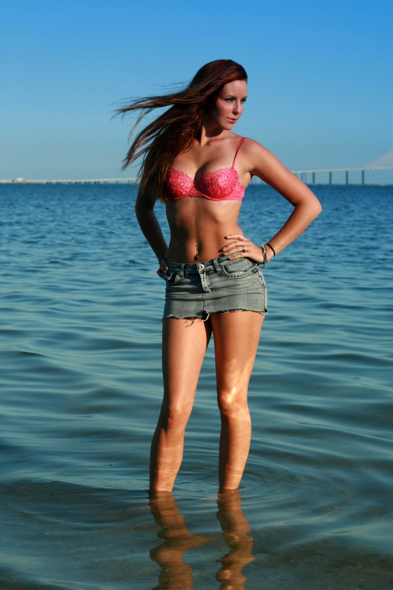 Female model photo shoot of Shani Colleen by Photography by Mick in Fort DeSoto Beach, FL