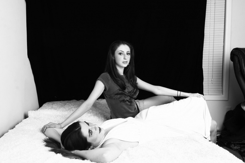 Female model photo shoot of MangoMaryn and Laura Lei
