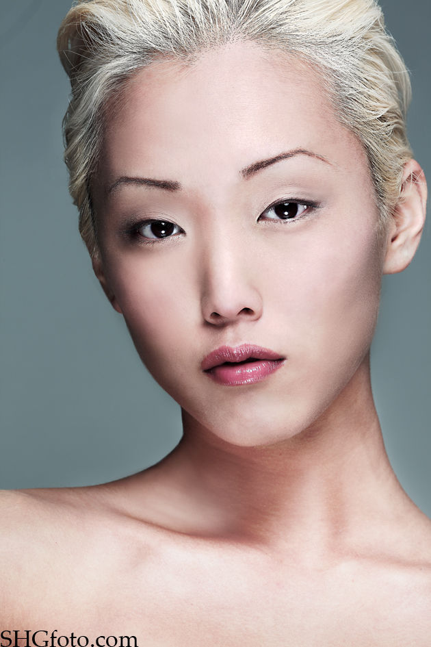 Female model photo shoot of Michelle S Kim by SHGfoto- Stefhan Gordon in Los Angeles, CA, makeup by Vanessa Melgar MUA