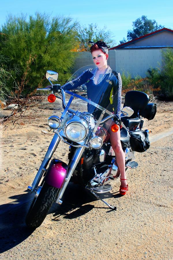 Female model photo shoot of Zoe Lynn Streeter by ES Pin Ups and Nudes in Tucson, AZ