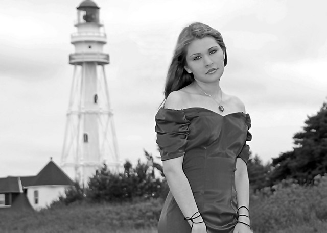 Female model photo shoot of Nicole L G in Point beach 2008