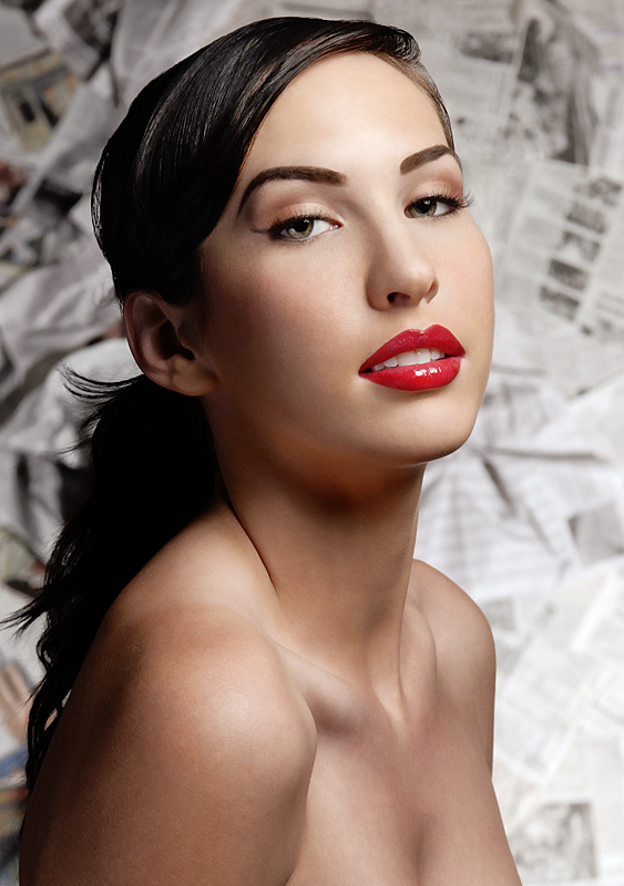 Female model photo shoot of makeupbylucy by Mark Sacro in Orange County