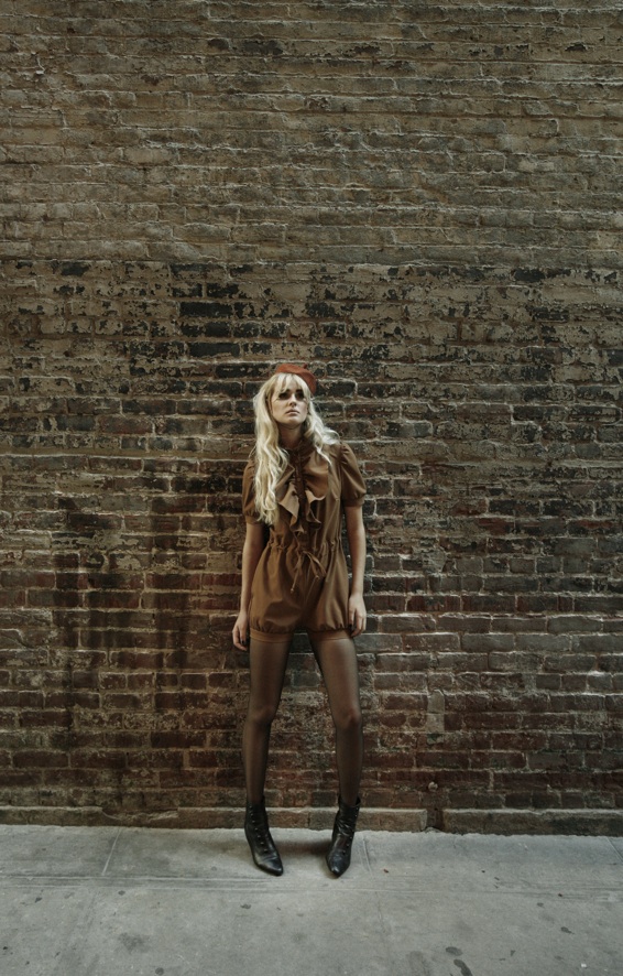 Female model photo shoot of Stephanie Kor Wardrobe  in Los Angeles, Ca