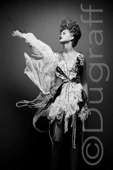 Female model photo shoot of Zoluna by DUGRAFF Studio in mtl