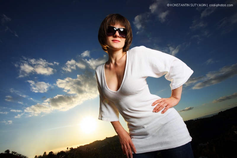 Female model photo shoot of Olesya Galko