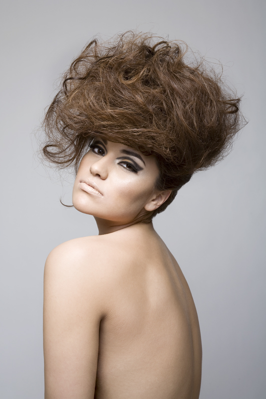 Female model photo shoot of DarlingNikkiRose by Megyn Barroner in NY, makeup by Maira Ortiz