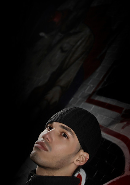 Male model photo shoot of F Martinez Photography in Big Pun Mural - Bronx, NY