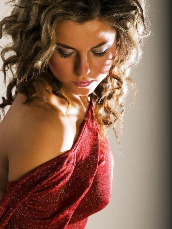 Female model photo shoot of PaulinkaG by Miri LondonPhotographer in Studio, makeup by Tati  MAKE UP- HAIR 