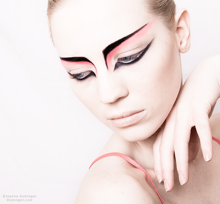 Female model photo shoot of Joanna Dominger, makeup by Kiccanmakeupartist