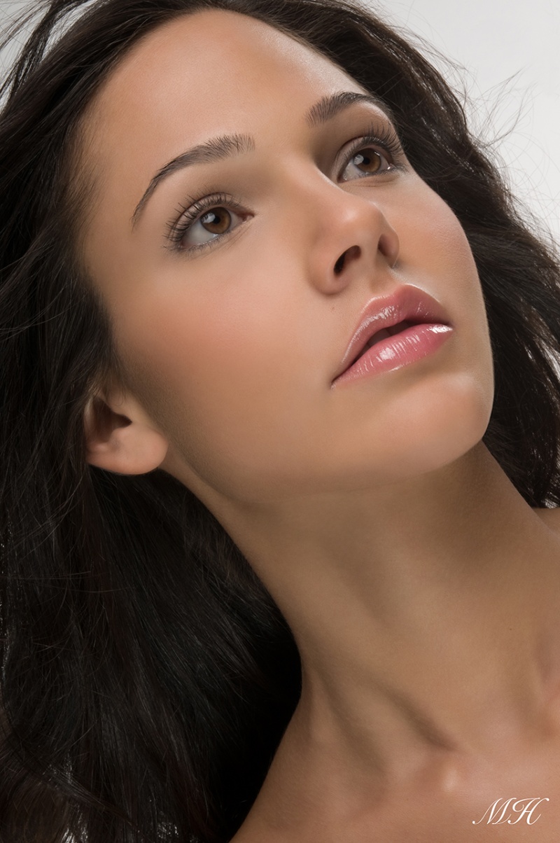 Female model photo shoot of IKon Irene by Michael Hansen  in TYE Studios, makeup by MJS Makeup