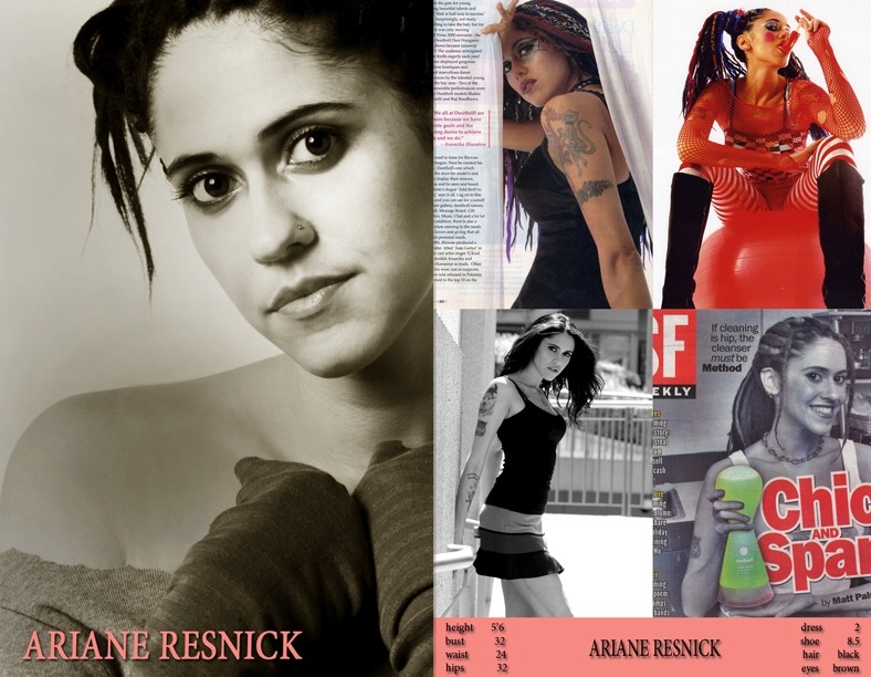 Female model photo shoot of Ariane Resnick