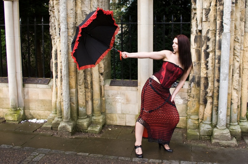 Female model photo shoot of kaotic shell by Rachel Saunders in York