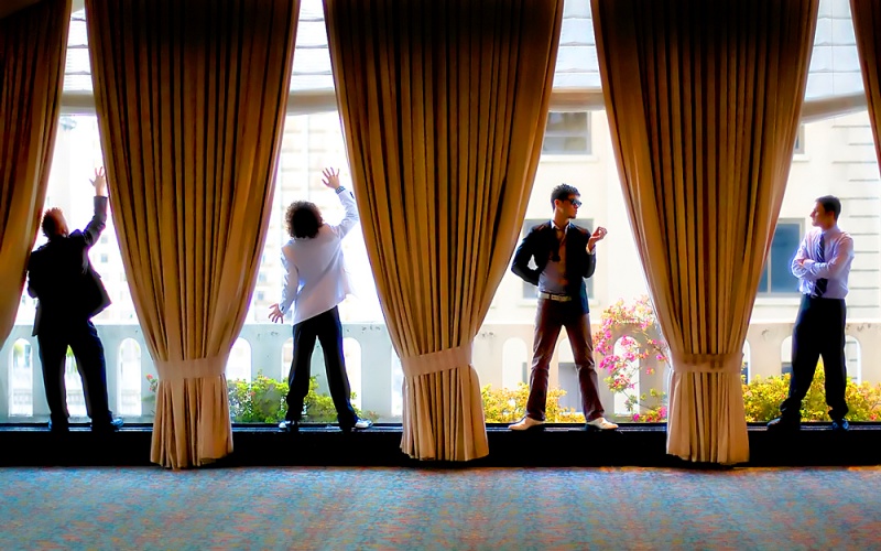 Male model photo shoot of Lancaster Photography in The Fairmont Hotel - San Francisco, CA
