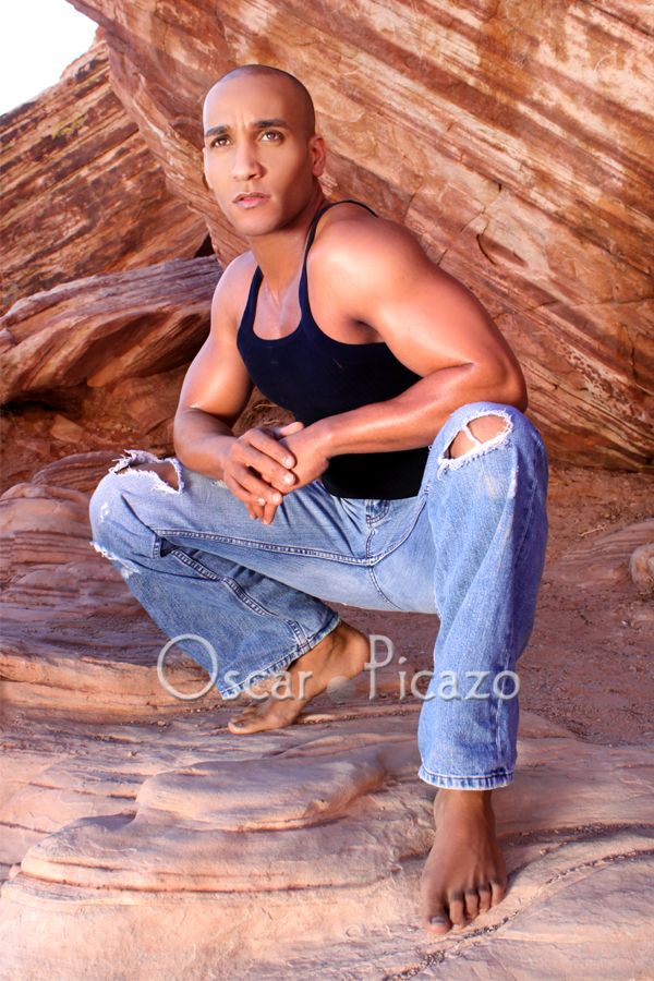 Male model photo shoot of David Sanderson in Red Rock Cayon , Las Vegas n.v