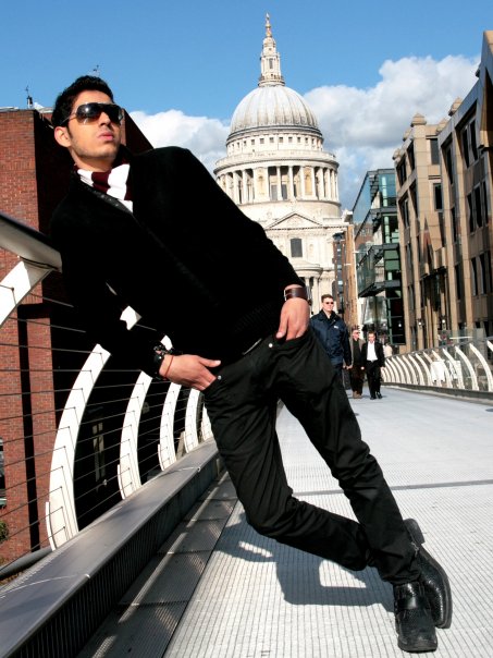 Male model photo shoot of paullondon and parag chadha in london