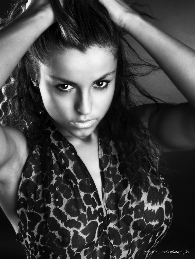 Female model photo shoot of PaulinkaG by Miri LondonPhotographer in Studio