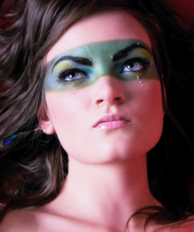 Female model photo shoot of k harrison and A N N E T T E   l in DCCA Studio 2R (Wilmington, DE), makeup by L A Kat