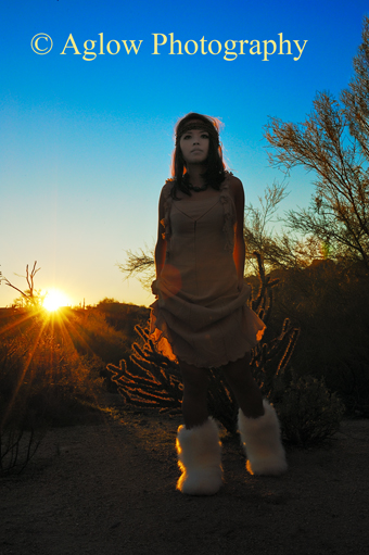 Female model photo shoot of Aglow Photography and Ariadne S in Phoenix