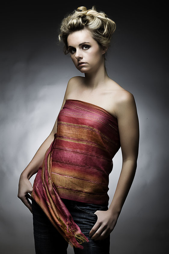 Female model photo shoot of Jamey Green by Mitch Meyer  in Mitch Meyer Studio