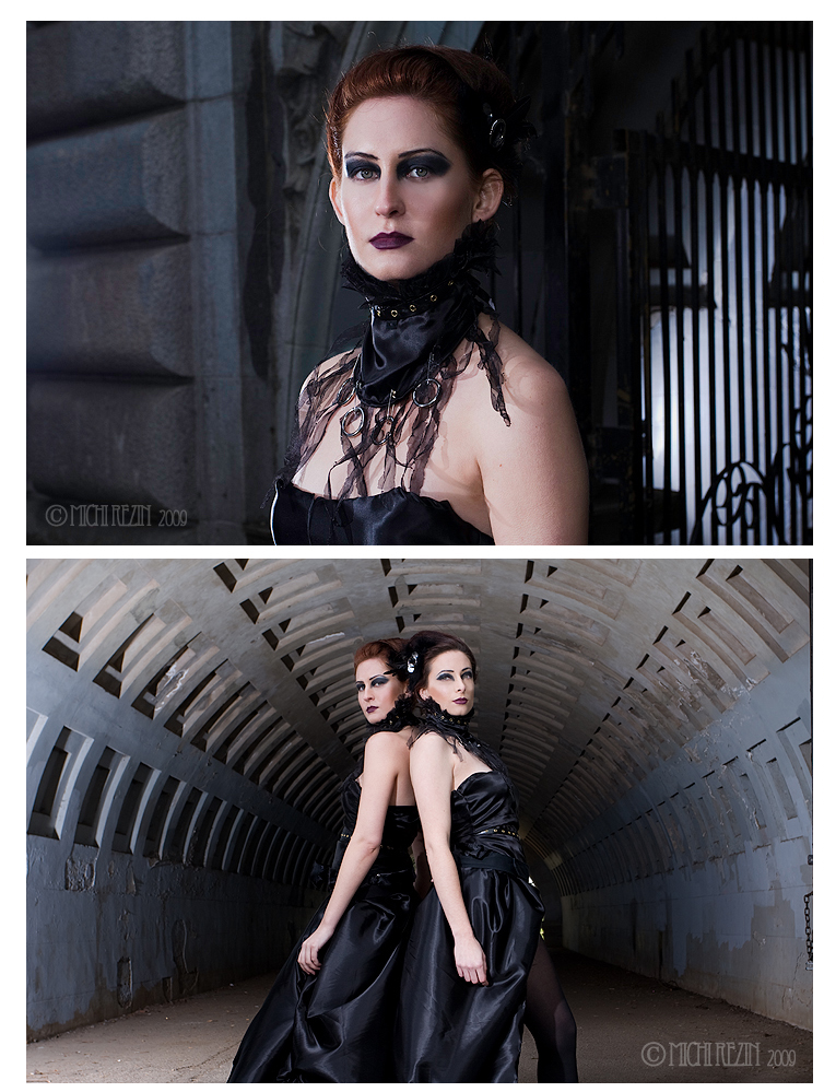 Female model photo shoot of Austin Saxon by M Rez, makeup by XRezin Makeup Artist 