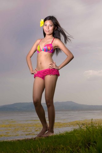 Female model photo shoot of Pretty Athena in Taal Lake Yacht Club