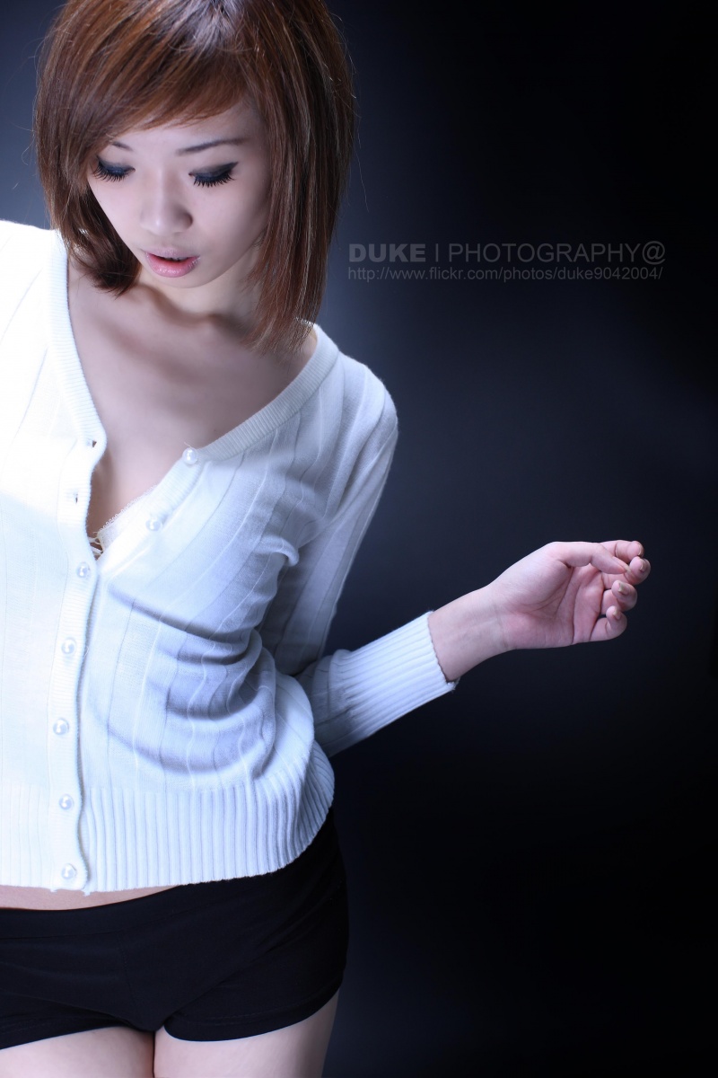 Female model photo shoot of IvoneChou in Futagoza studio