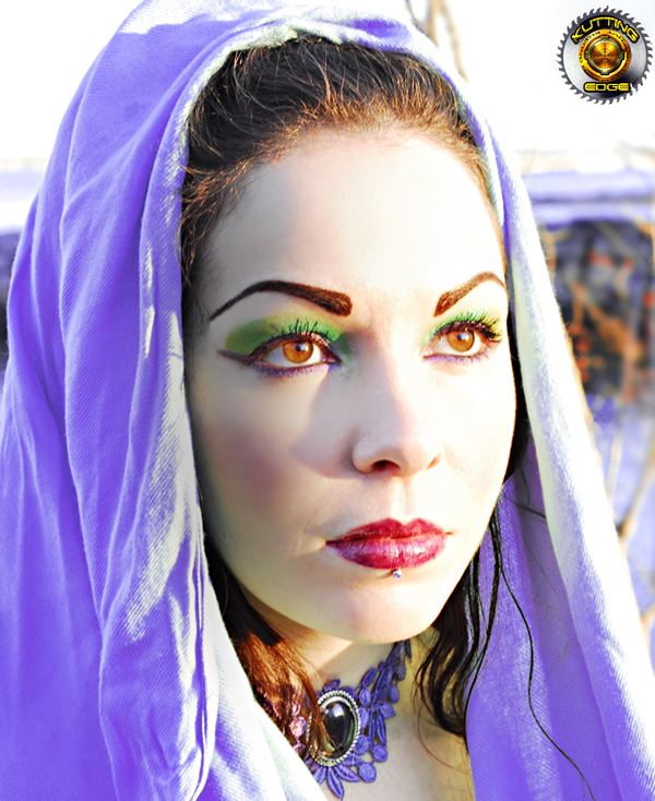 Female model photo shoot of Divinorae Elleven by KuttingEdge  in The Bx, makeup by Helen Yakir
