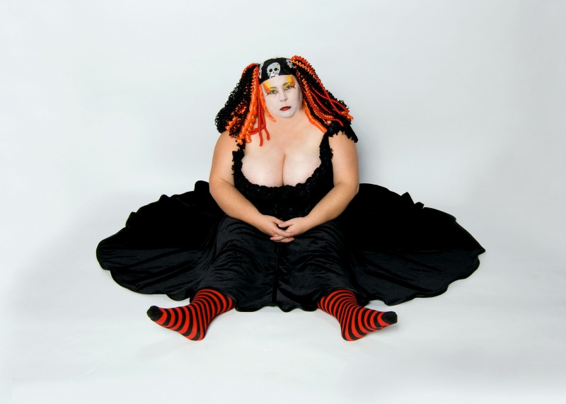 Female model photo shoot of gothbaby by Beltane Photography in Damascus Studio