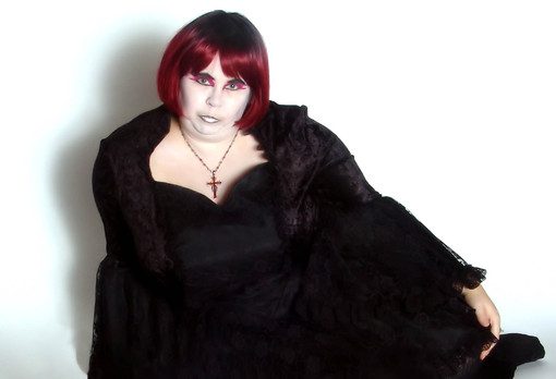 Female model photo shoot of gothbaby by Beltane Photography in Studio