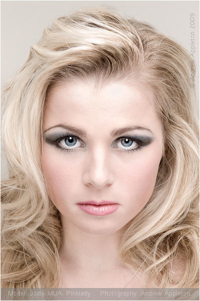 Female model photo shoot of Jodie Saunders by Andrew Appleton, makeup by PinkLady MUA