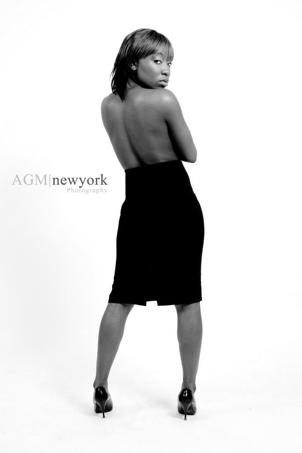 Female model photo shoot of Nasia M in AGMNY STUDIOS