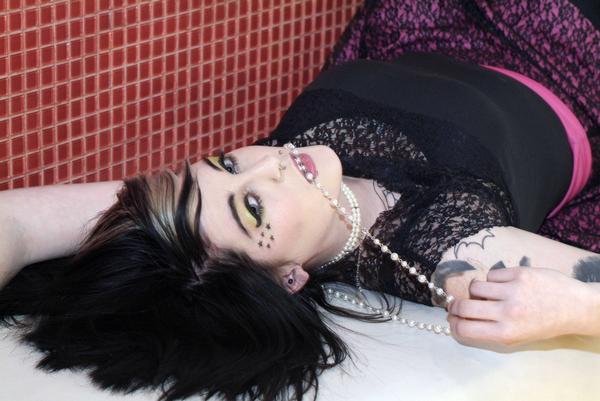 Female model photo shoot of Robin x Roadkill in Rendevous