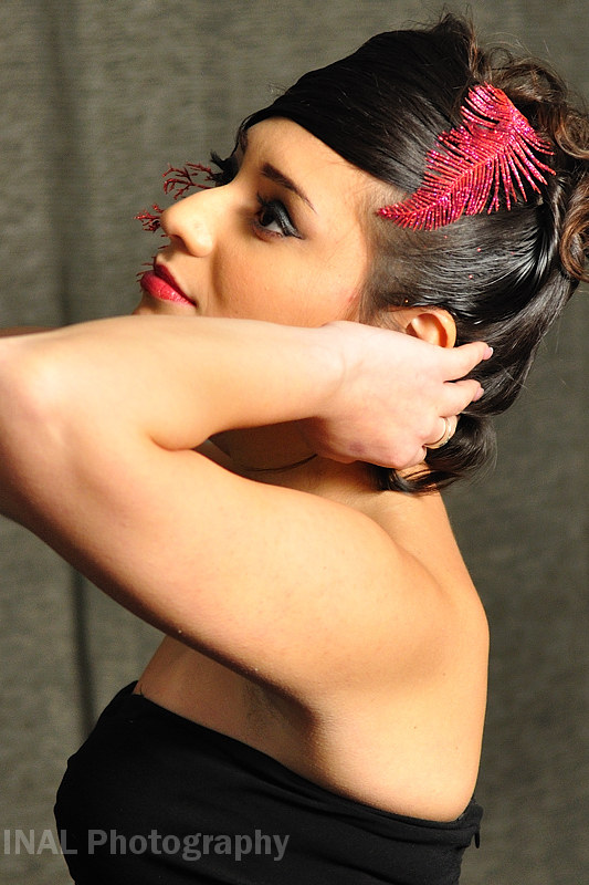 Female model photo shoot of HairStylist MUA DD in Washington,DC, hair styled by HairStylist MUA DD
