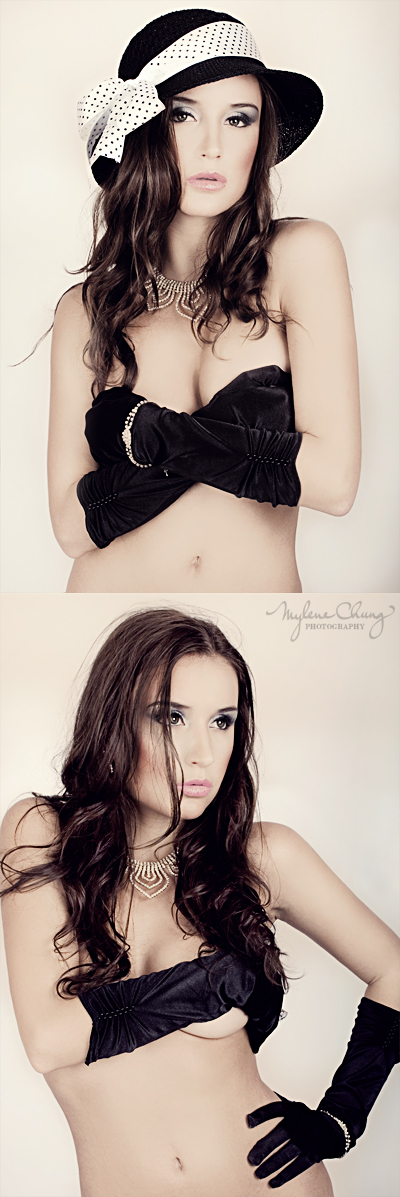 Female model photo shoot of Marjsia MUA in Mylene's Studio