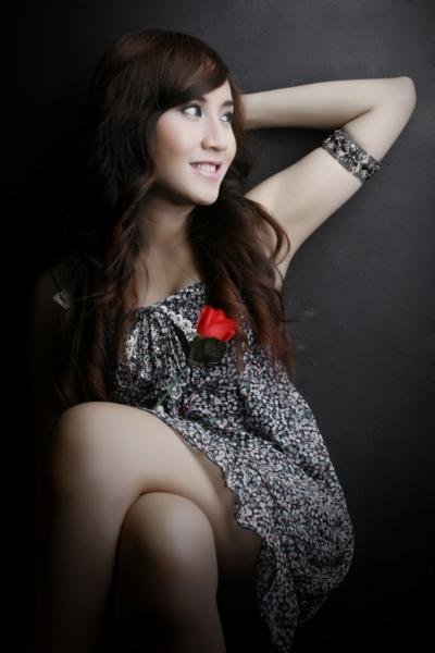 Female model photo shoot of Sandra Eva in Jakarta
