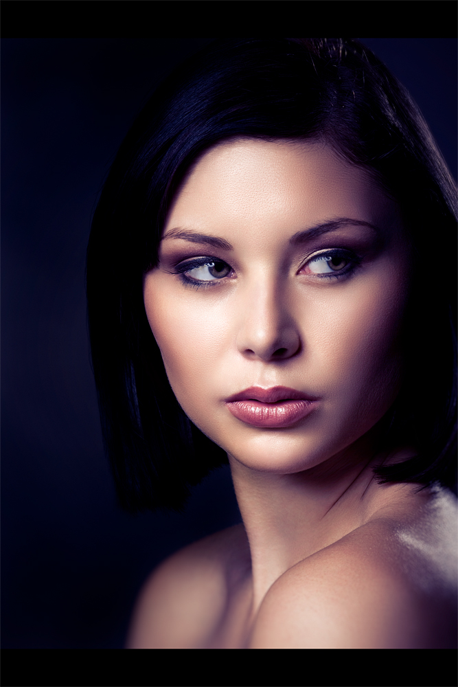 0 model photo shoot of SARAH N, makeup by SARAH N