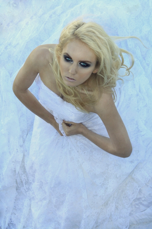 Female model photo shoot of Ciara-Sinead by Fae Photography in Cottesloe, makeup by BeautyContour Perth