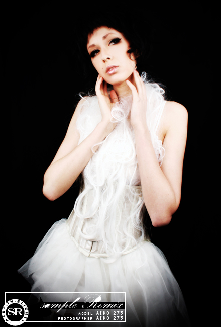 Female model photo shoot of Sample Remix and Anna Krohnistic by Anna Swiczeniuk in London
