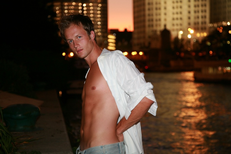 Male model photo shoot of Mitchell Blaise in Chicago
